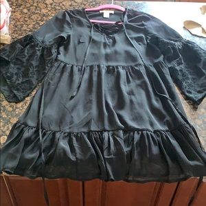 Babydoll Style Black Dress
